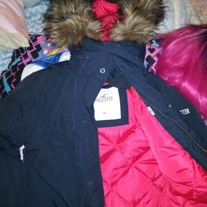 Hollister coat size medium